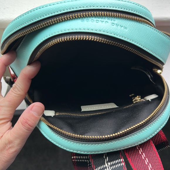 Marc Jacobs Pack Shot Block Leather Backpack - Picture 8 of 12